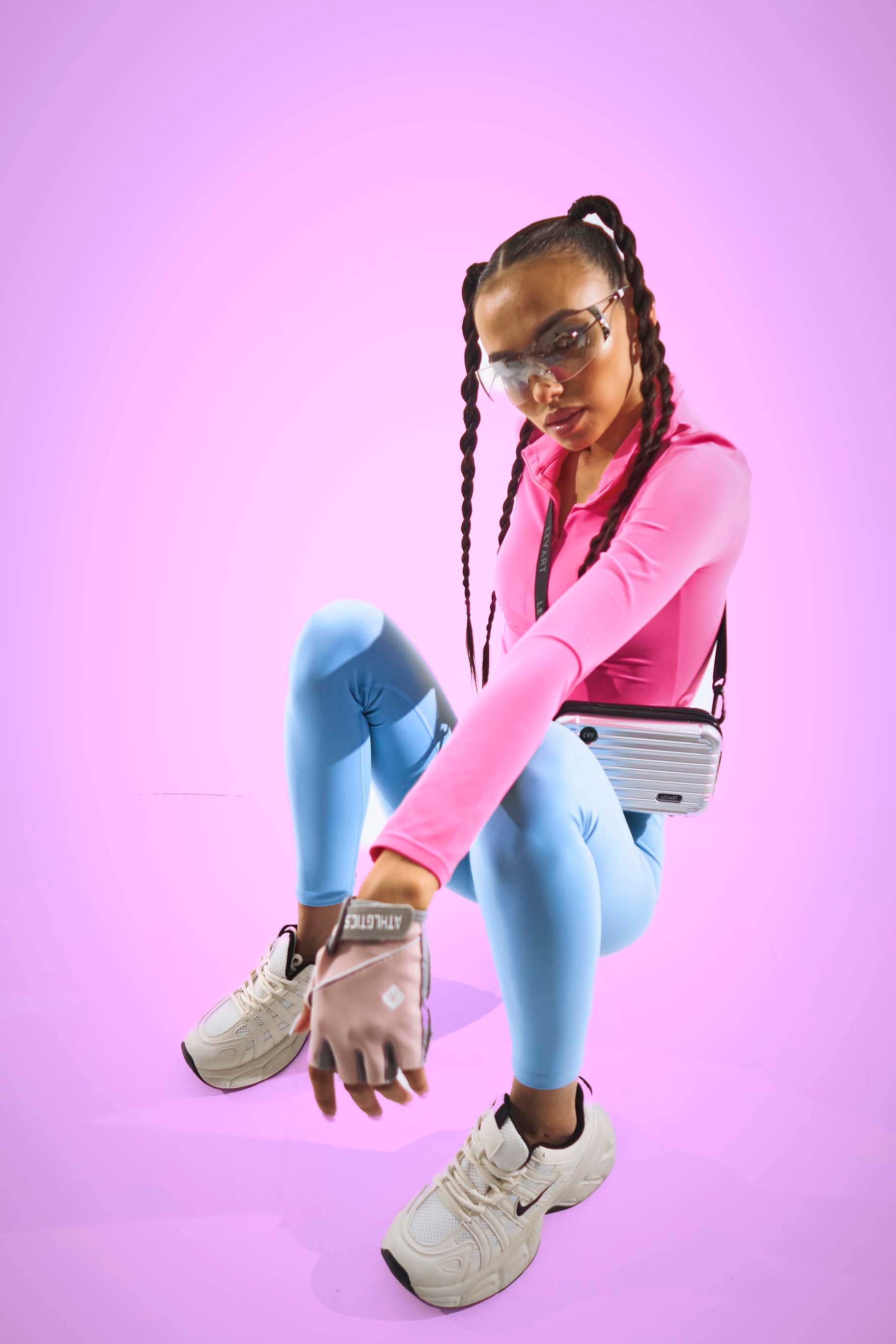 ZipFlex Pink Longsleeve