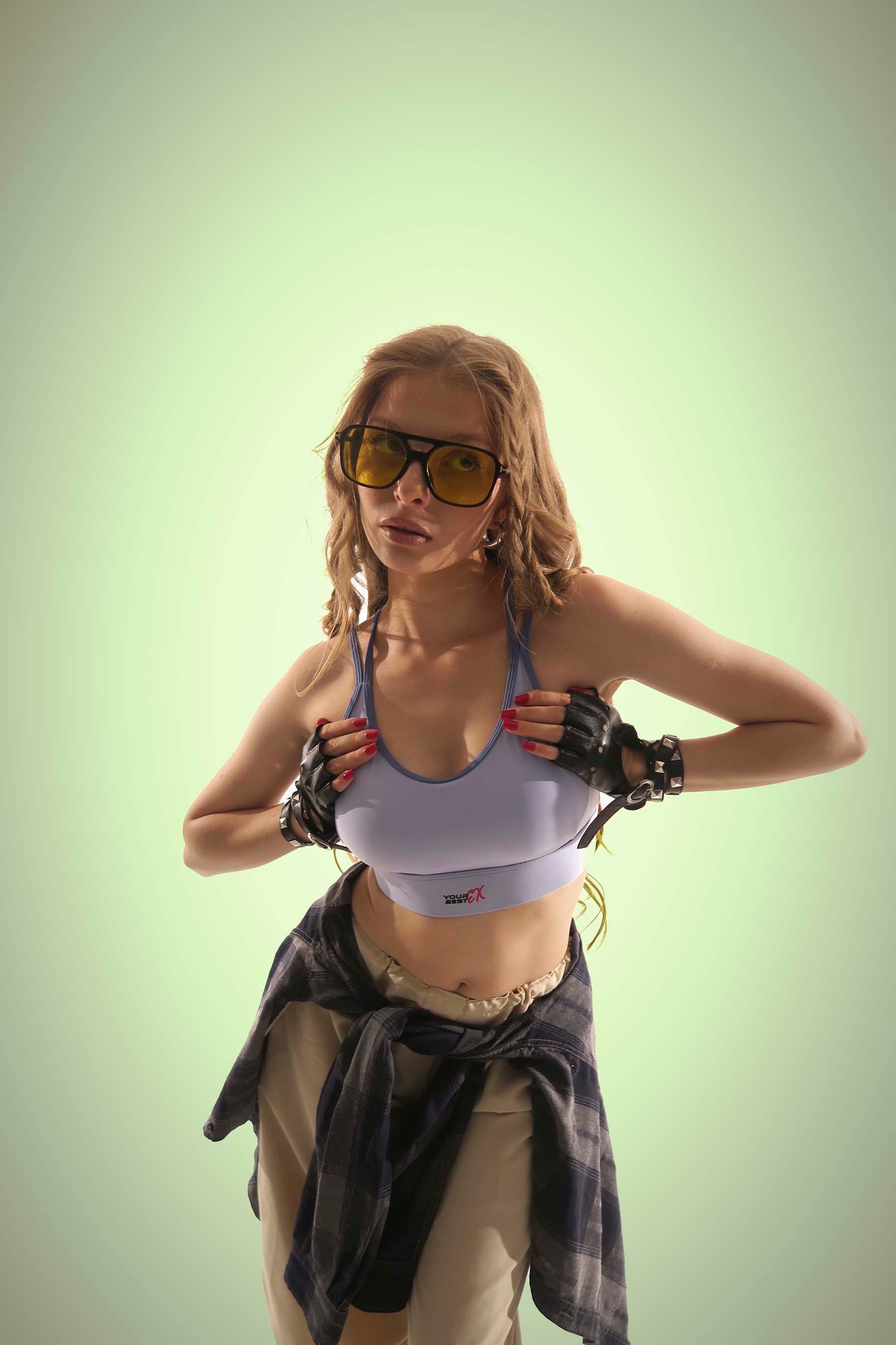 Fortis Blue Bra