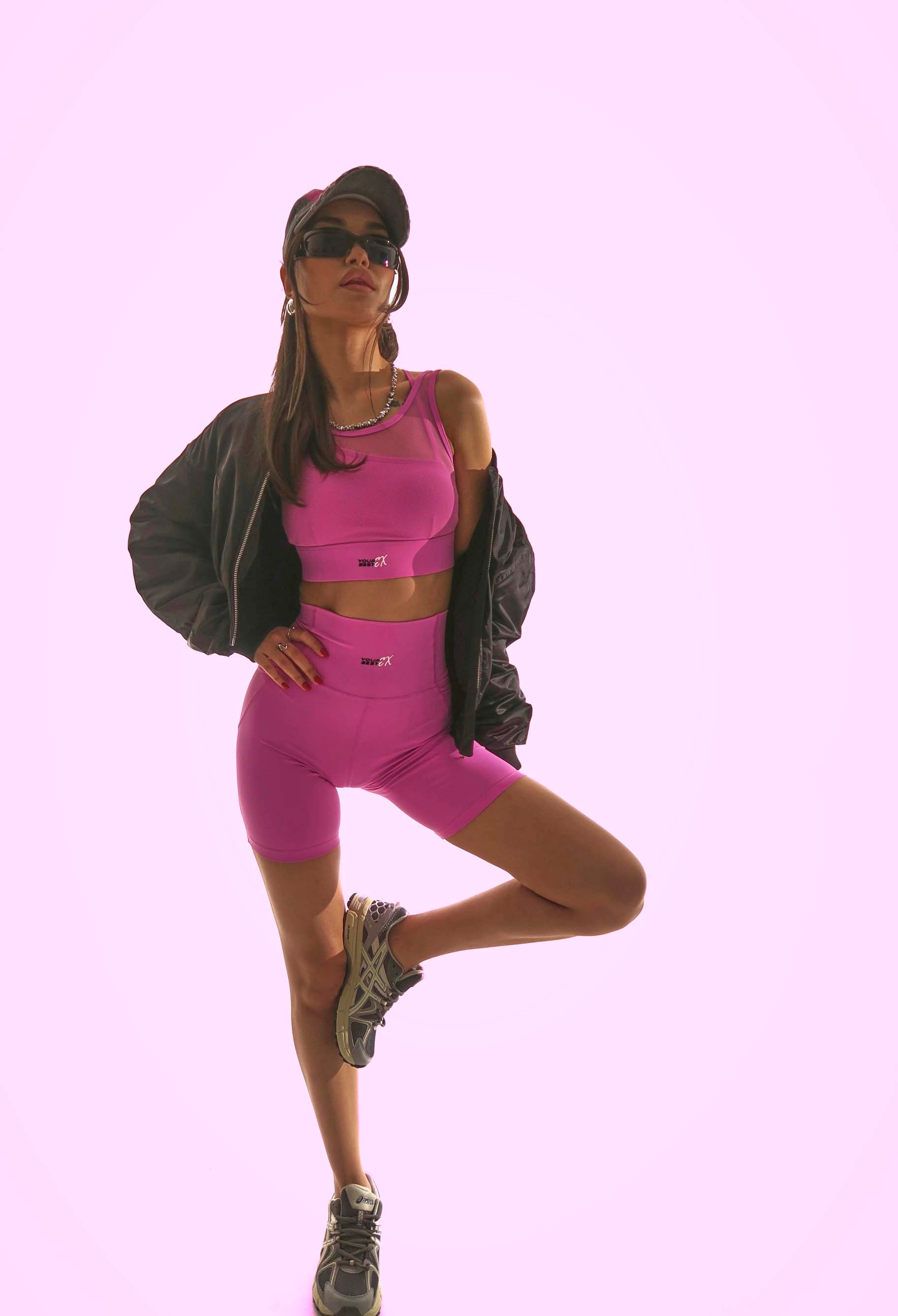 FlexEdge Performance Pink Bra