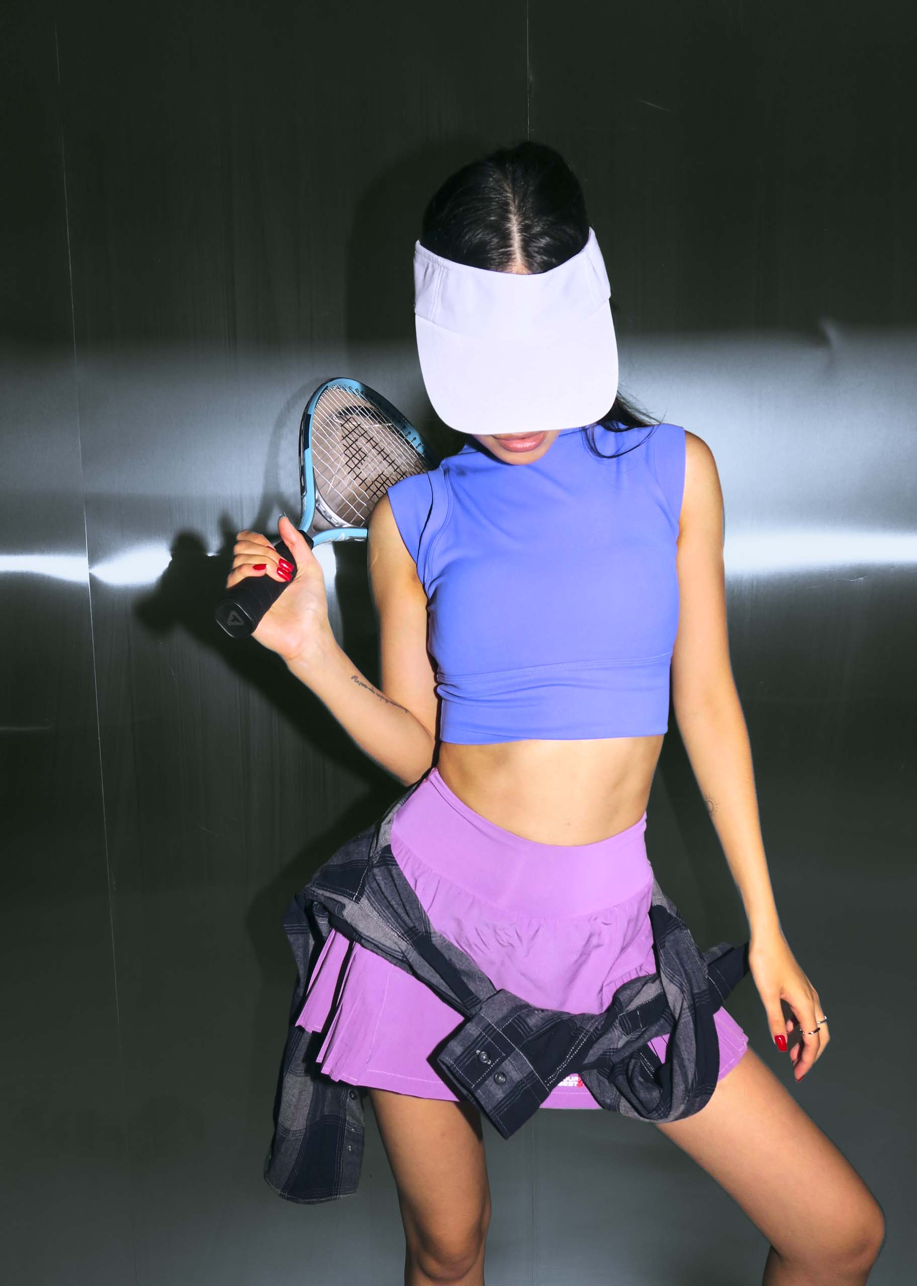 Fortia Tank Blue Top